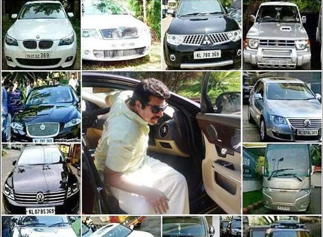 ആസ്തി 340 കോടി; കാറുകള്‍ക്കു മാത്രം 100 കോടിയോളം: മമ്മുട്ടിയുടെ കാറുകളോടുള്ള ഭ്രമം ചെറുതല്ല