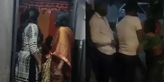 വേശ്യാവൃത്തിയെന്ന് ആരോപിച്ച്‌ സ്ത്രീകളെ അയല്‍വാസികള്‍ മര്‍ദിച്ചതായി സ്ത്രീകൾ
